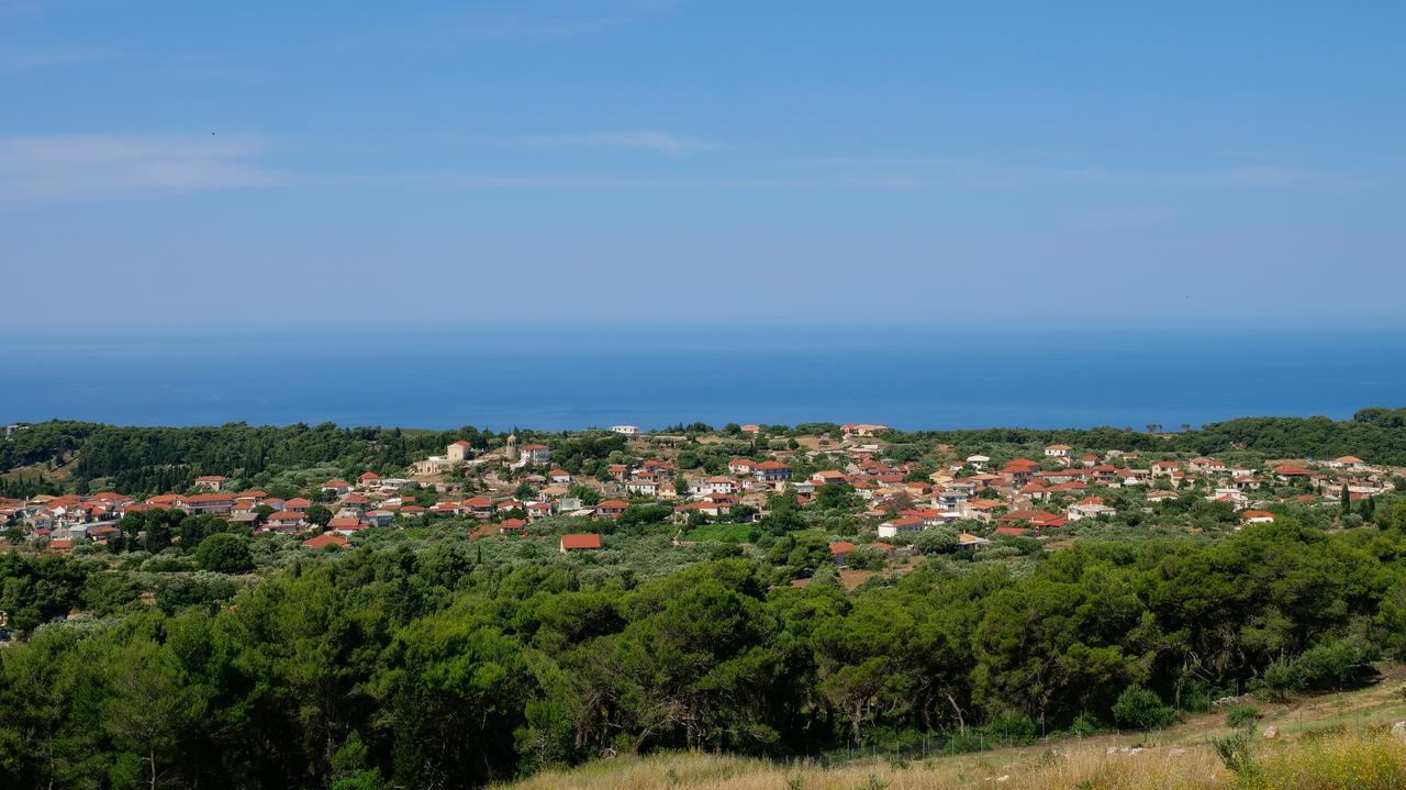 Вилла Vorto House Agios Leon Экстерьер фото